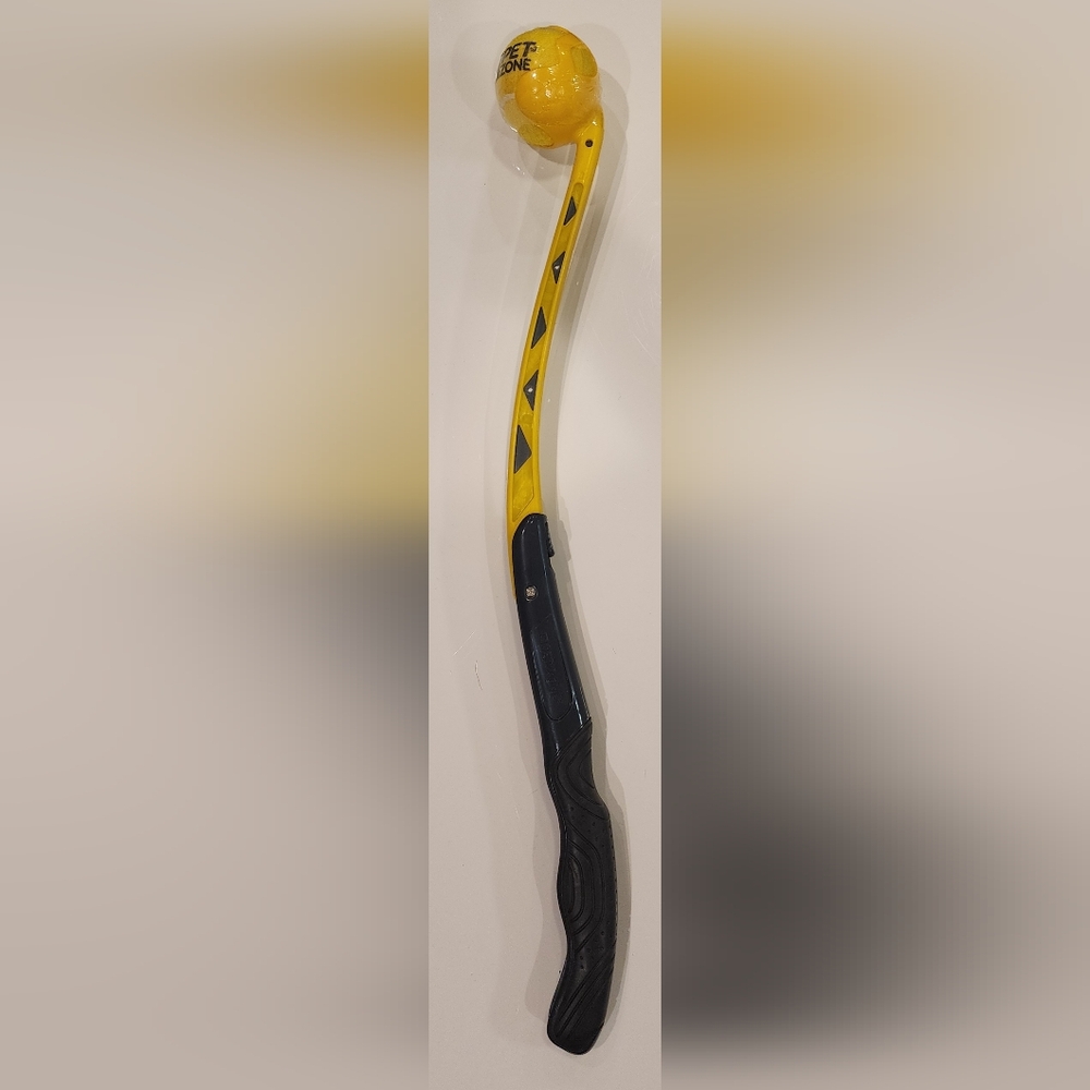 24" Dog Ball Launcher, 3 Balls + Throwing Fetch Stick